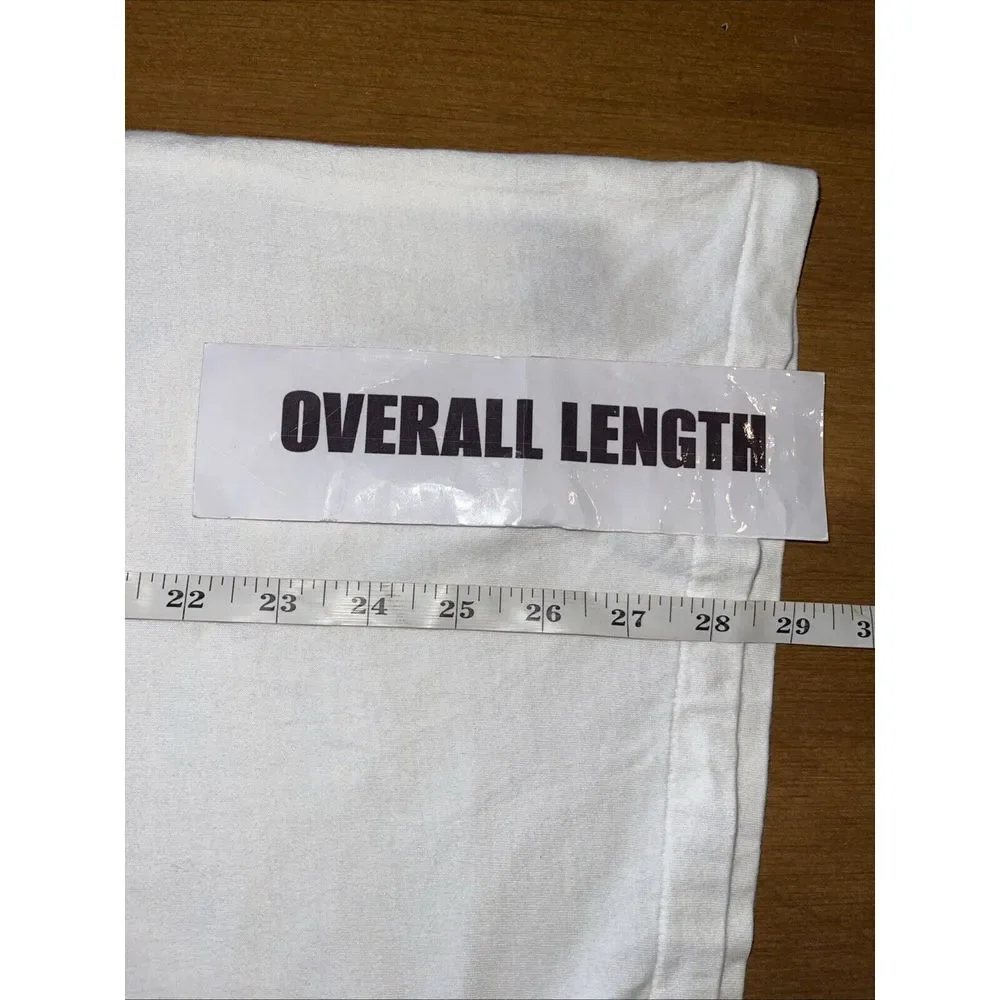 Polo Ralph Lauren T shirt Men L White Offshore Sailing Team American Flag Preppy